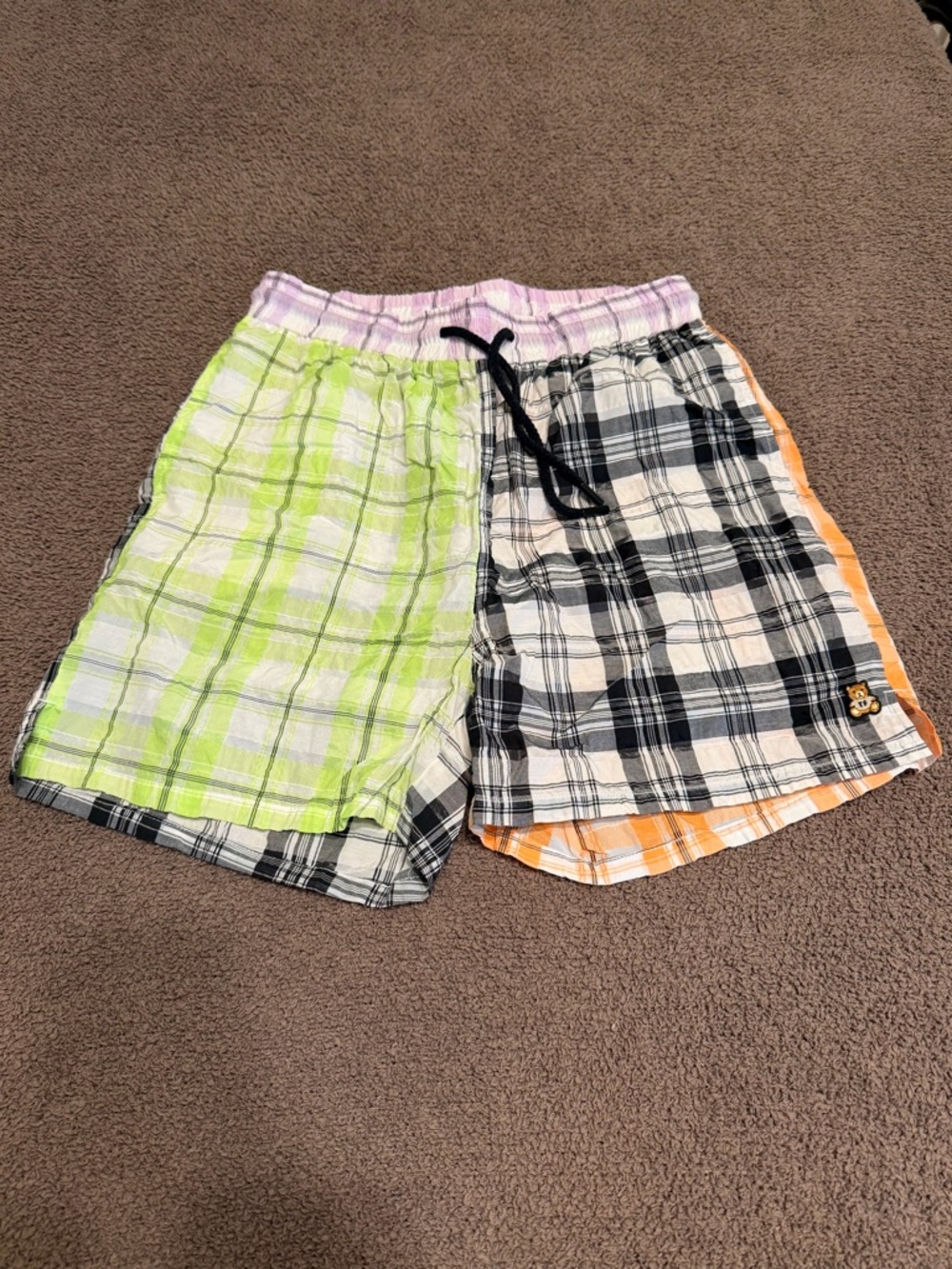 Teddy Fresh Plaid Multi-Color Casual Shorts